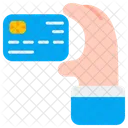 Hand Hold Credit Card Icon