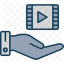 Hand Video Camera Icon