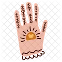 Hand Boho Indian Icon