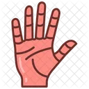 Hand Hand Therapy Stop Gesture Icon