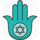 Hand Miriam Jewish Icon