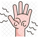 Hand Pain Palm Icon