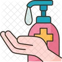 Hand Sanitizer Antibacterial Icon