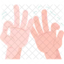 Hand Fingers Muscle Icon