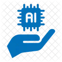 Hand Gestures Artificial Intelligence Icon