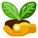 Hand Leaf Farm Icon