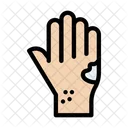 Hand Acne  Icon