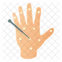 Hand Acupuncture Icon