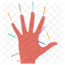 Hand Acupuncture Reflexology Acupressure Icon