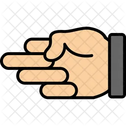 Hand And Gesture  Icon