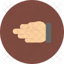 Hand And Gesture Left Hand Pointing Left Icon