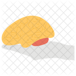 Hand Artificial Brain Icon Of Flat Style Available In Svg Png Eps Ai Icon Fonts