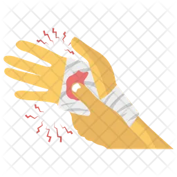 Hand Bandage  Icon