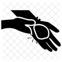 Hand Bleeding Hand Injury Injured Body Part Icon
