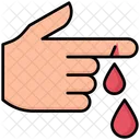 Hand Blood  Icon