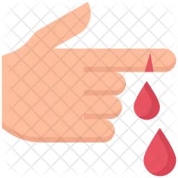 Hand Blood  Icon