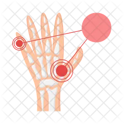 Hand bone  Icon