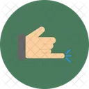 Hand Call Touch Gesture Icon