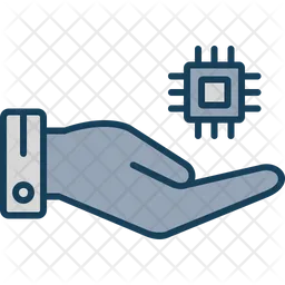 Hand chips  Icon