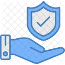 Hand Claim Security Shield Shield Icon