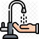 Faucet Hand Water Icon