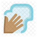 Hand cleaning  Icon