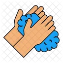 Hand cleaning  Icon