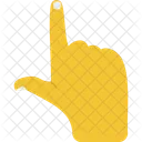 Finger Arrow Hand Icon