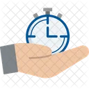Hand Clock Man Hand Icon