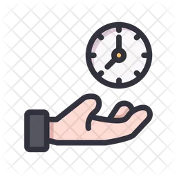 Hand clock care  Icon