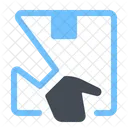 Hand Delivery Courier Icon