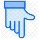 Hand Down  Icon