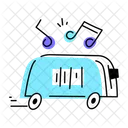Music Notes Bread Toaster Slice Toaster Icon