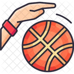 Hand Dribble  Icon