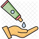 Hand Drop Coin Donation Icon
