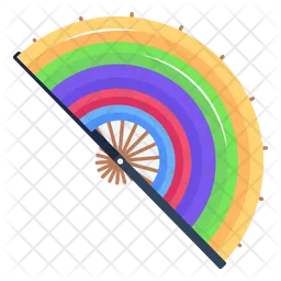 Hand Fan  Icon