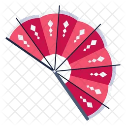 Hand Fan  Icon