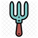 Hand Fork Agriculture Garden Tools Icon