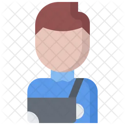 Hand Fracture  Icon