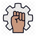 Hand Gear  Icon