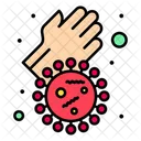 Hand Germs  Icon