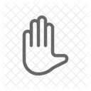 Hand Gesture Movement Icon