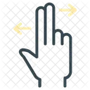 Two Finger Move Icon