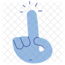 Hand Gesture Point  Icon