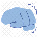 Hand Gesture Punch  Icon