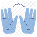 Hand Gesture Standing Hand  Icon