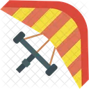 Hand gliding  Icon