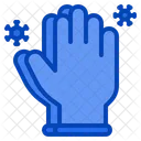 Glove Virus Coronavirus Hand Protect Touch Medical Covid Icon