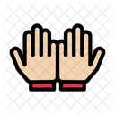 Hand Gloves Safety Icon