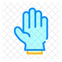 Protection Glove Color Icon